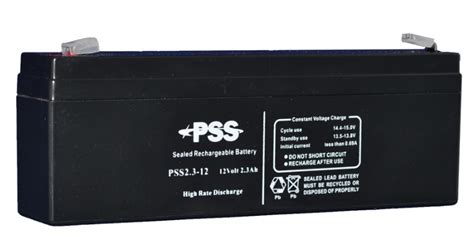 Pss2 Pss Battery 12 Volt 23 Ah Sealed Lead Acid Size 178 X 35 X 61
