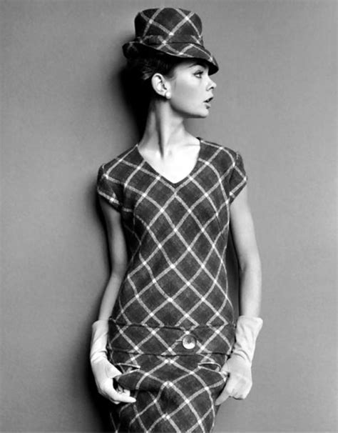 Jean Shrimpton In Mary Quants Dress Photographed By John French The