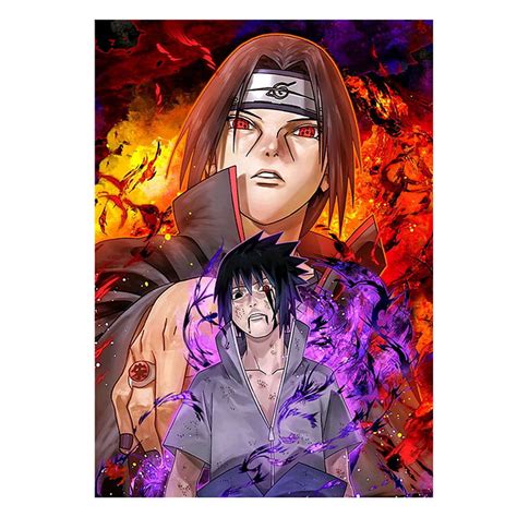 Hit Upon Anime Naruto Shippuden Wall Scroll Poster Print Art Fabric