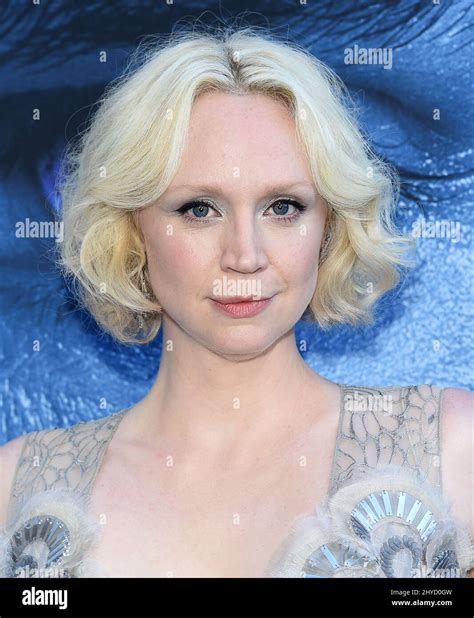 gwendoline christie attending the season seven premiere of hbo s game of thrones held at the