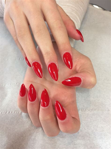 Awesome 36 Glamour With Red Short Nails Art Index Php 2018 08 23 36 Glamour
