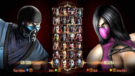 Mortal Kombat Characters Full Roster For Komplete Edition
