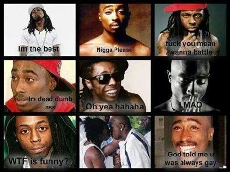 2pac Vs Lil Wayne Laughter Pinterest Lil Wayne