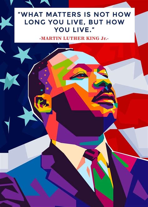 Martin Luther King Jr Poster Etsy