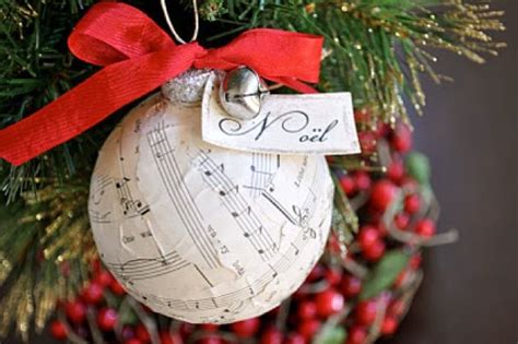 Awesome Christmas Diy Decorations To Make Music Christmas Ornaments