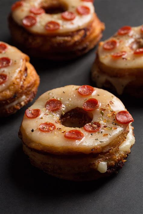 Pizza Donut Recipe Thrillist Snack Recipes