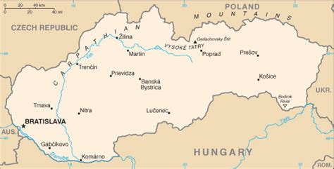 Slovak Republic Maps