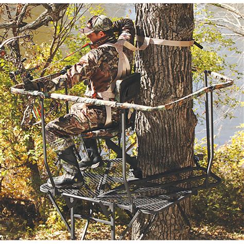 Big Game 16 Ultra View Dx Ladder Tree Stand 203940 Ladder Tree