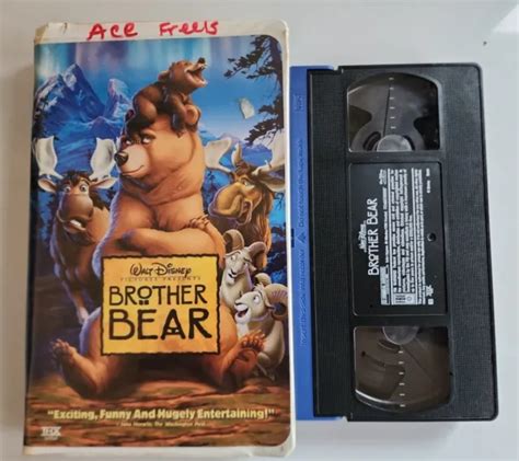 Brother Bear Walt Disney Animated Movie Vhs Video Tape Clamshell Picclick