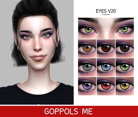 Sims 4 Cc Goppolsme Gpme Eyes V16 10 Swatches Downloa