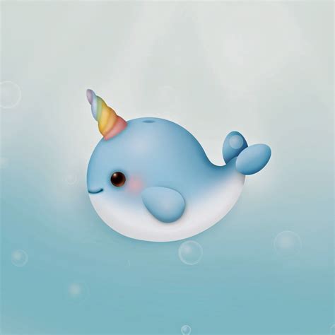 Narwhal Unicorn Wallpapers Top Free Narwhal Unicorn Backgrounds