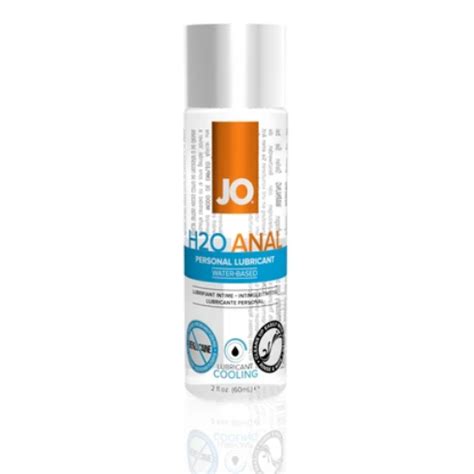 Jo H20 Anal Water Based Lubricant 120ml Cooling Aussie Poppers