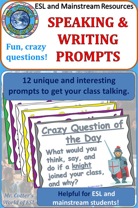 Speaking Using Prompts Worksheets And Task Cards Teaching Resources