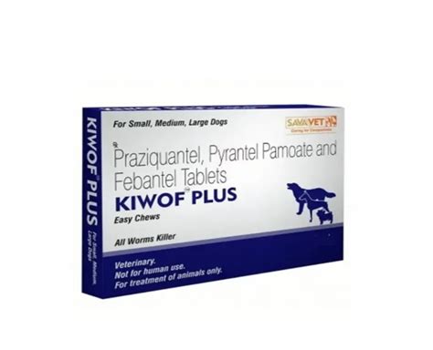 Buy Savavet Kiwof Plus Deworming Tablets 10 Tablets Comprehensive Worm