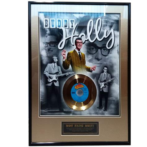 Buddy Holly バディホリー Not Fade Away 50th Anniversary Gold Disc
