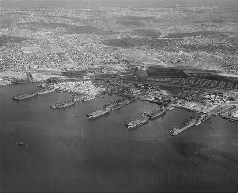 Aerial View Of Naval Base San Diego California 1943 Flickr Photo