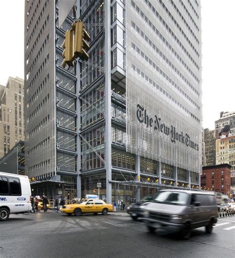 New York Times Building Architecture Piano Steel Architecture