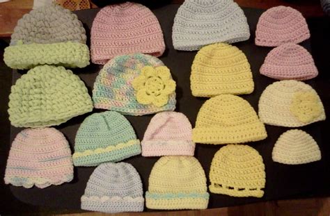 Pin By Ellen Paynter On Crocheting I Have Done Preemie Hats Winter