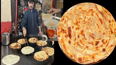 Chai Paratha Best Breakfast With Milk Tea On Lahore Food Street