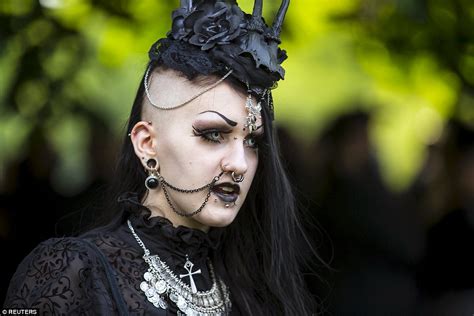 Wave Gotik Treffen Festival Sees Gather In Germany Daily Mail