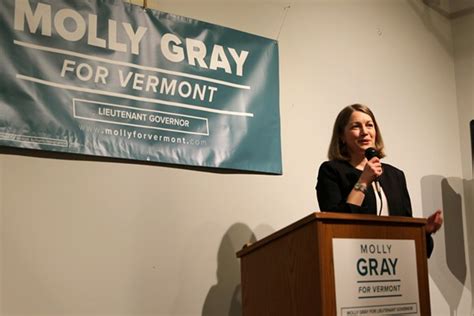 Molly Gray Kicks Off Campaign For Lieutenant Governor Off Message