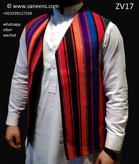 Pathan Vest Hijab Fashion Afghan Traditional Waistcoat
