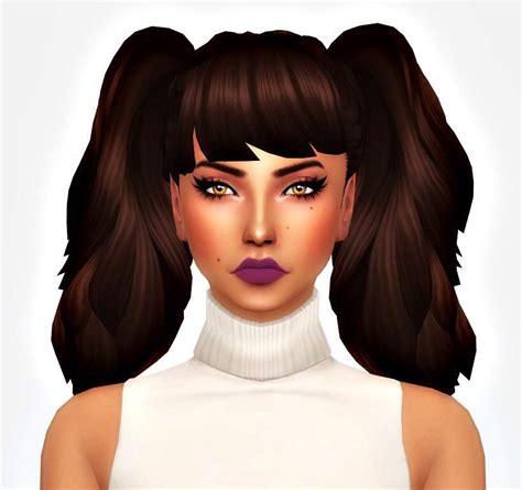 Sims 4 Emo Hair Maxis Match Novocomtop