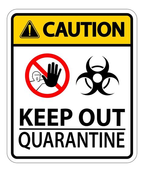 Printable Quarantine Signage