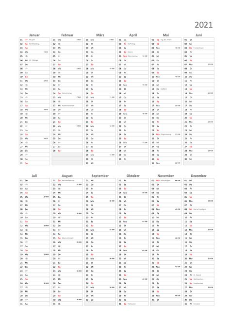 Free 2021 calendars in pdf, word and excel. Kalenderblatt 2021 Kostenlos : Kalender 48ds April 2021 Zum Ausdrucken Michel Zbinden De / View ...