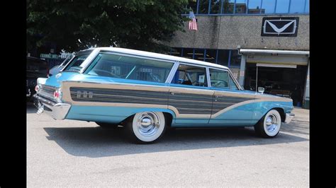 1963 Mercury Monterey Colony Park Classic Custom Woody Wagon Youtube
