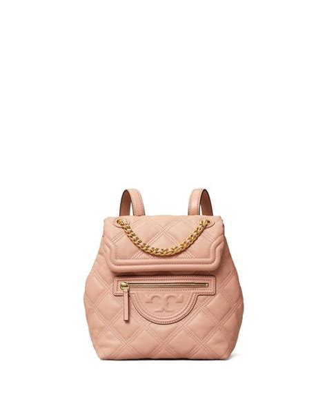 Tory Burch Fleming Soft Mini Backpack In Pink Lyst