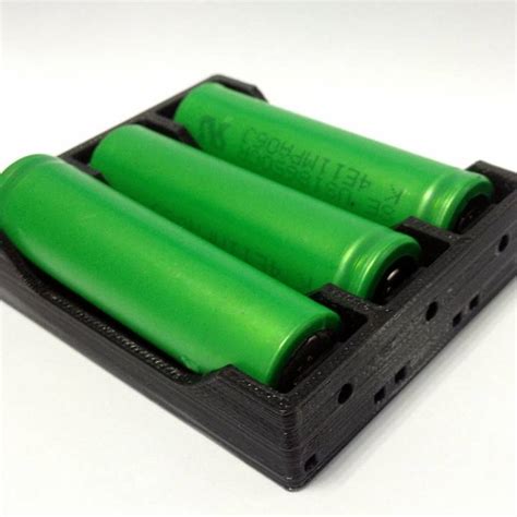 D Printable Battery Holder X By Frederico David Sena