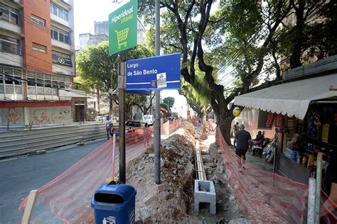 Obras Da Avenida Sete E Praça Castro Alves Passam Por Mudanças No Trânsito Na Via Repórter Hoje