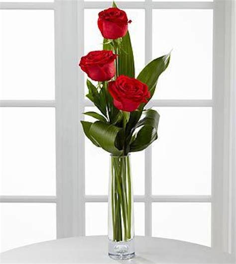 Deluxe Red Rose Budvase Carithers Flowers Voted 1 Florist Atlanta