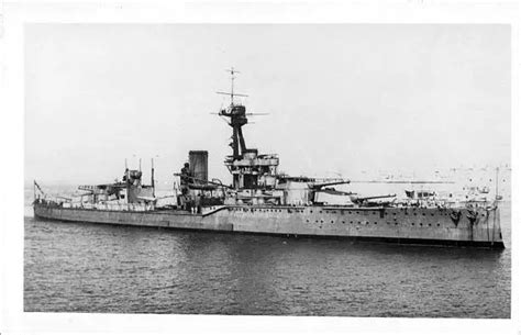 British Royal Navy Battleship Hms Thunderer Shipping Naval Old Photo £5