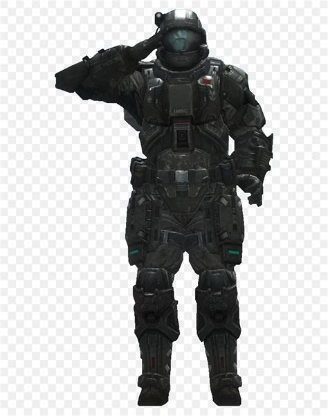 Battledress Infantry Halo 3 Odst Military Body Armor Png 600x1040px