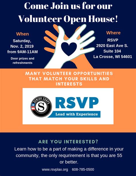 Volunteer Recruitment Open House