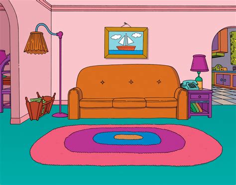 Living room video wall cartoon background. Room clipart 9 » Clipart Station