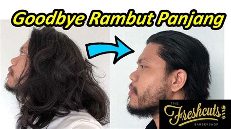 Orang indonesia juga asia lho. Potong Rambut Panjang Gondrong 1 Tahun (menangis) - YouTube