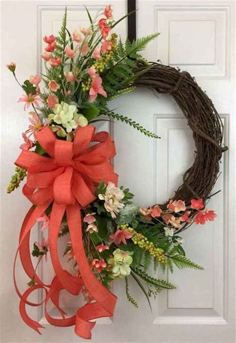 60 Lovely Summer Wreath Design Ideas And Remodel 4 Diy Spring