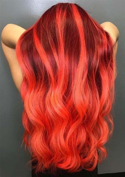 99 Amazing Ombre Hair Color Ideas With Images Fiery
