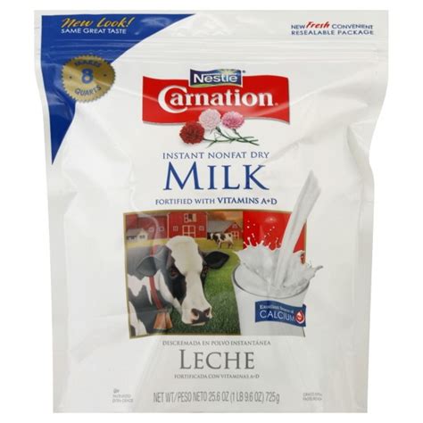 Nestle Carnation Instant Dry Milk Non Fat Makes 8 Quarts
