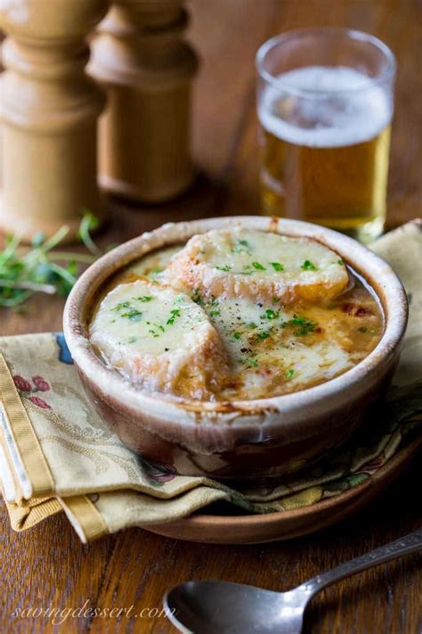 Get the recipe from half baked harvest. Easy French Onion Soup Recipe - Saving Room for Dessert