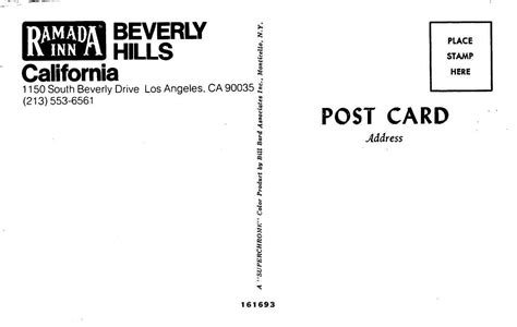 Beverly Hills Ca California Ramada Inn Guests~70s Clothes~car Chrome