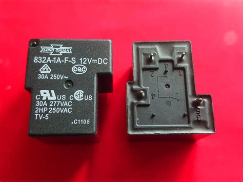 832a 1a F S 12vdc Relay Song Chuan Brand New Switches