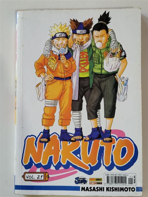 Hq Naruto Número 21 Masashi Kishimoto Ano De 1999 Edito