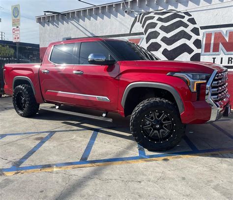 2022 Toyota Tundra 3rd Gen Red Fuel Off Road Maverick D538 Wheel