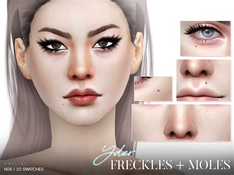 Pralinesims Skin Details In 20 Versions