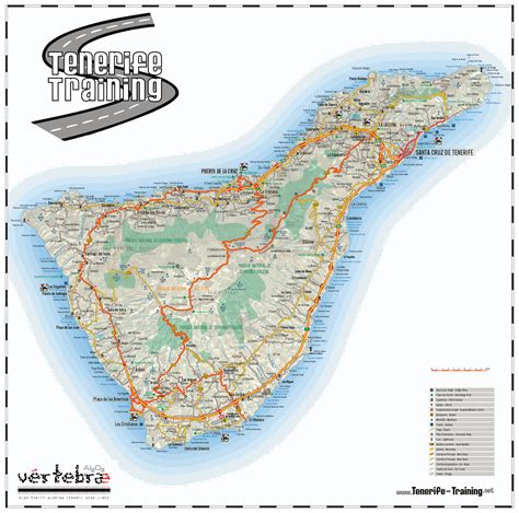 Locate tenerife hotels on a map based on popularity, price, or availability, and see tripadvisor reviews, photos, and deals. Tenerife Carte et Image Satellite