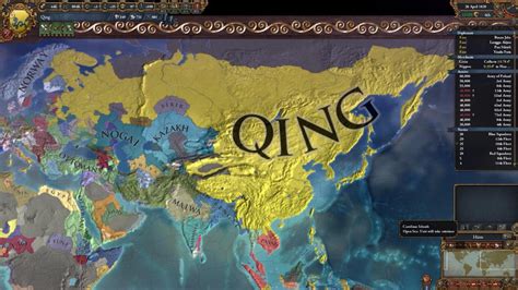 First Qing run! : eu4